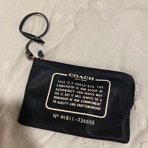 Coach wristlet
